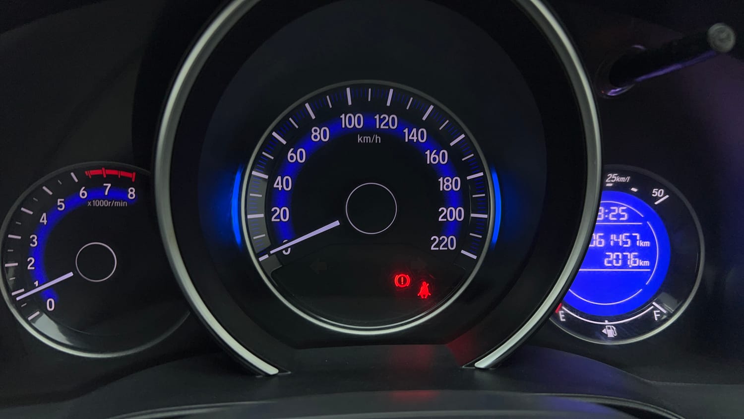 Used 2017 Honda WR-V S MT Petrol Petrol Manual interior CLUSTERMETER VIEW