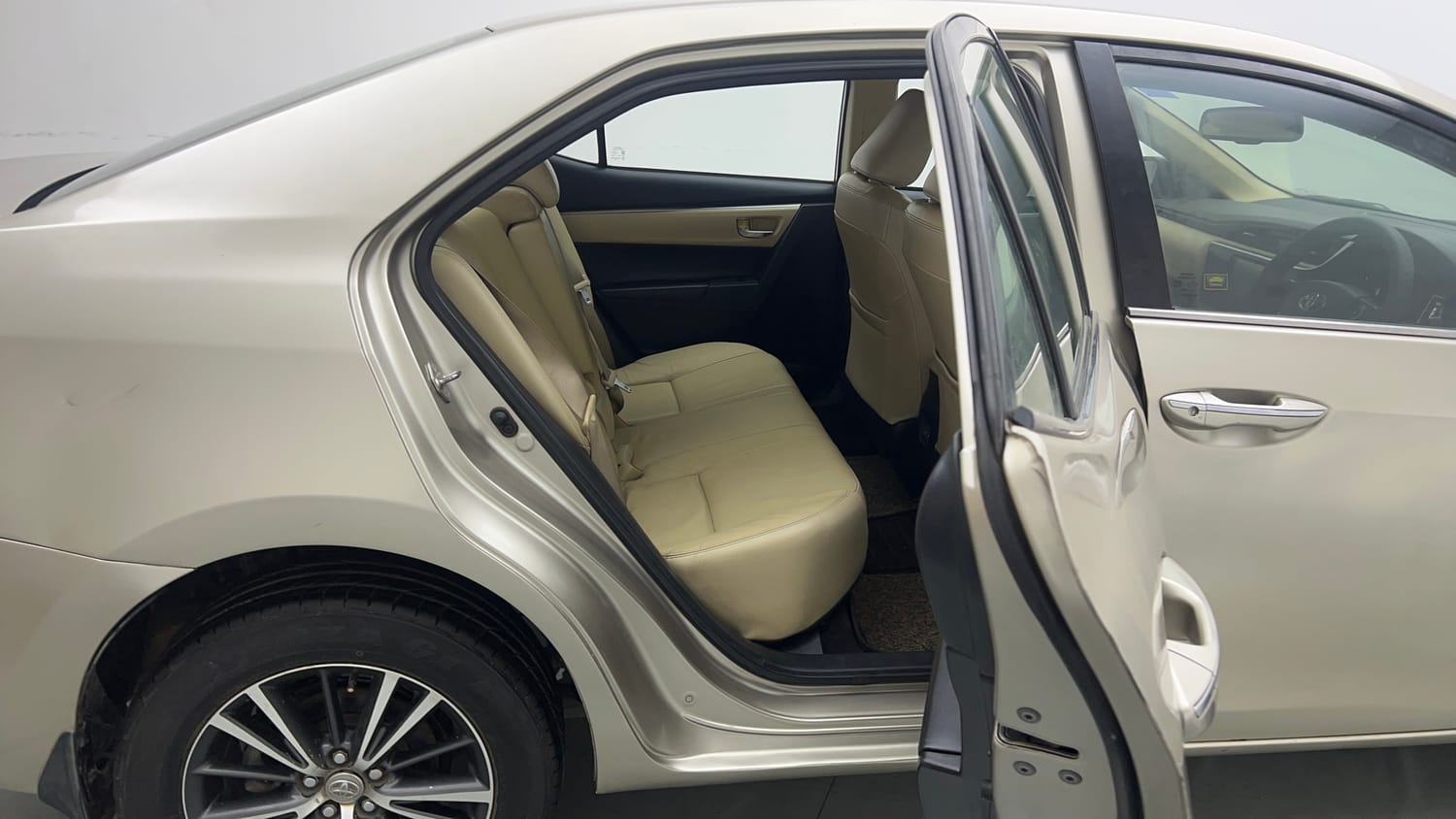 Used 2017 Toyota Corolla Altis VL CVT Petrol Petrol Automatic interior RIGHT SIDE REAR DOOR CABIN VIEW