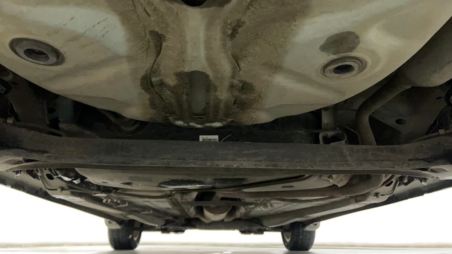 Used 2018 Maruti Suzuki Baleno Zeta 1.2 AT Petrol Automatic extra REAR UNDERBODY VIEW (TAKEN FROM REAR)