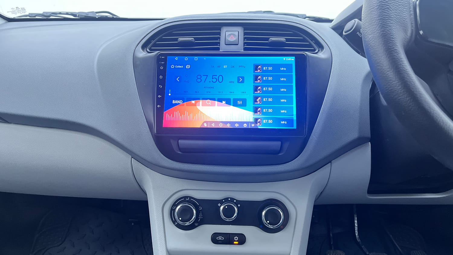 Used 2026 Tata Tiago XE Petrol Manual interior MUSIC SYSTEM & AC CONTROL VIEW