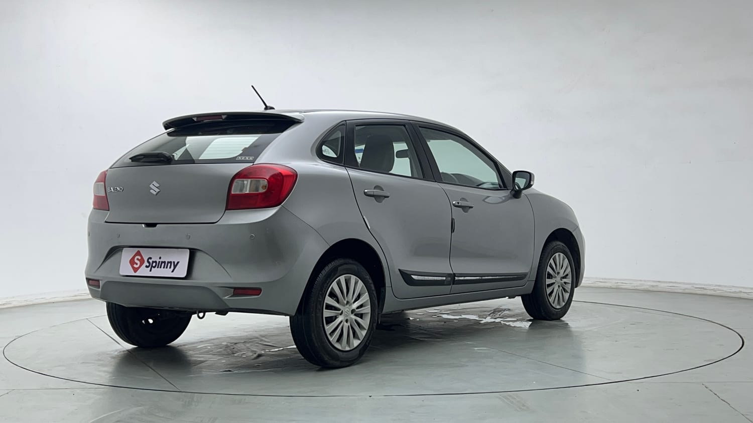 Used 2021 Maruti Suzuki Baleno Delta Petrol Manual exterior RIGHT REAR CORNER VIEW