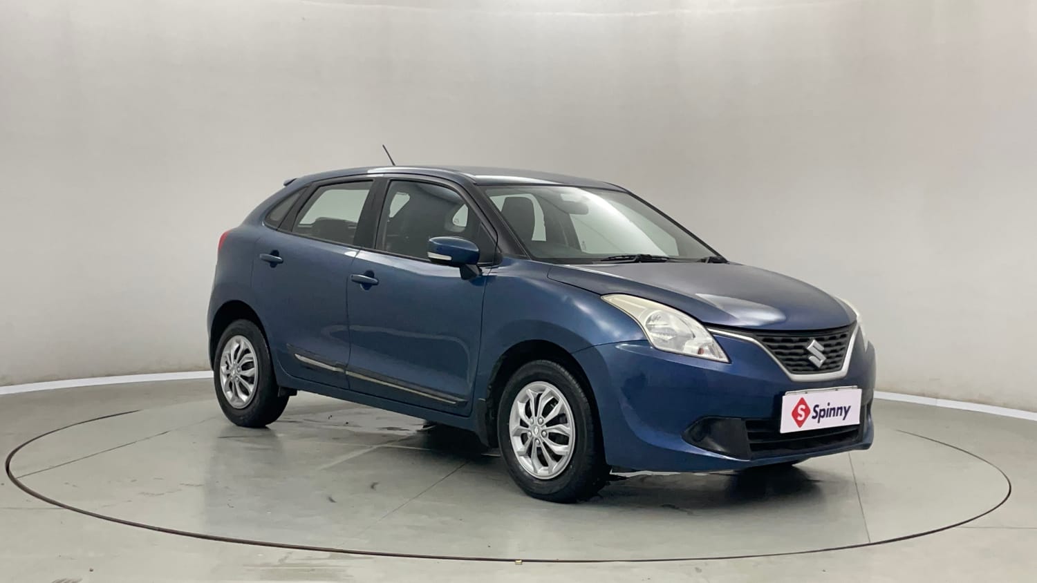 Used 2017 Maruti Suzuki Baleno Delta 1.2 Petrol Manual exterior RIGHT FRONT CORNER VIEW