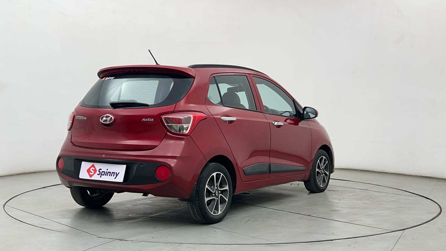Used 2018 Hyundai Grand i10 Asta 1.2 Kappa VTVT Petrol Manual exterior RIGHT REAR CORNER VIEW