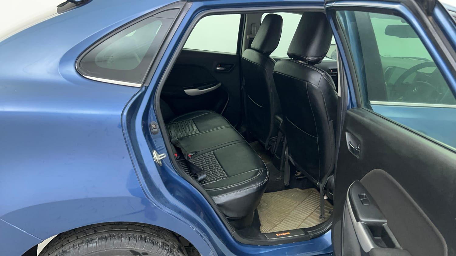 Used 2018 Maruti Suzuki Baleno Zeta 1.2 AT Petrol Automatic interior RIGHT SIDE REAR DOOR CABIN VIEW