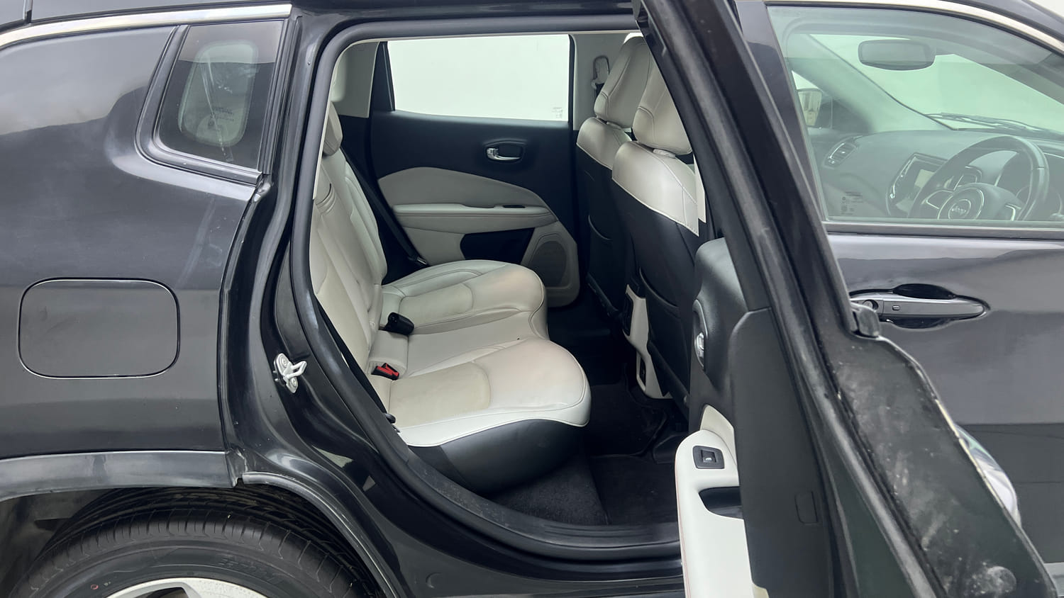 Used 2018 Jeep Compass Limited 1.4 Petrol AT Petrol Automatic interior RIGHT SIDE REAR DOOR CABIN VIEW