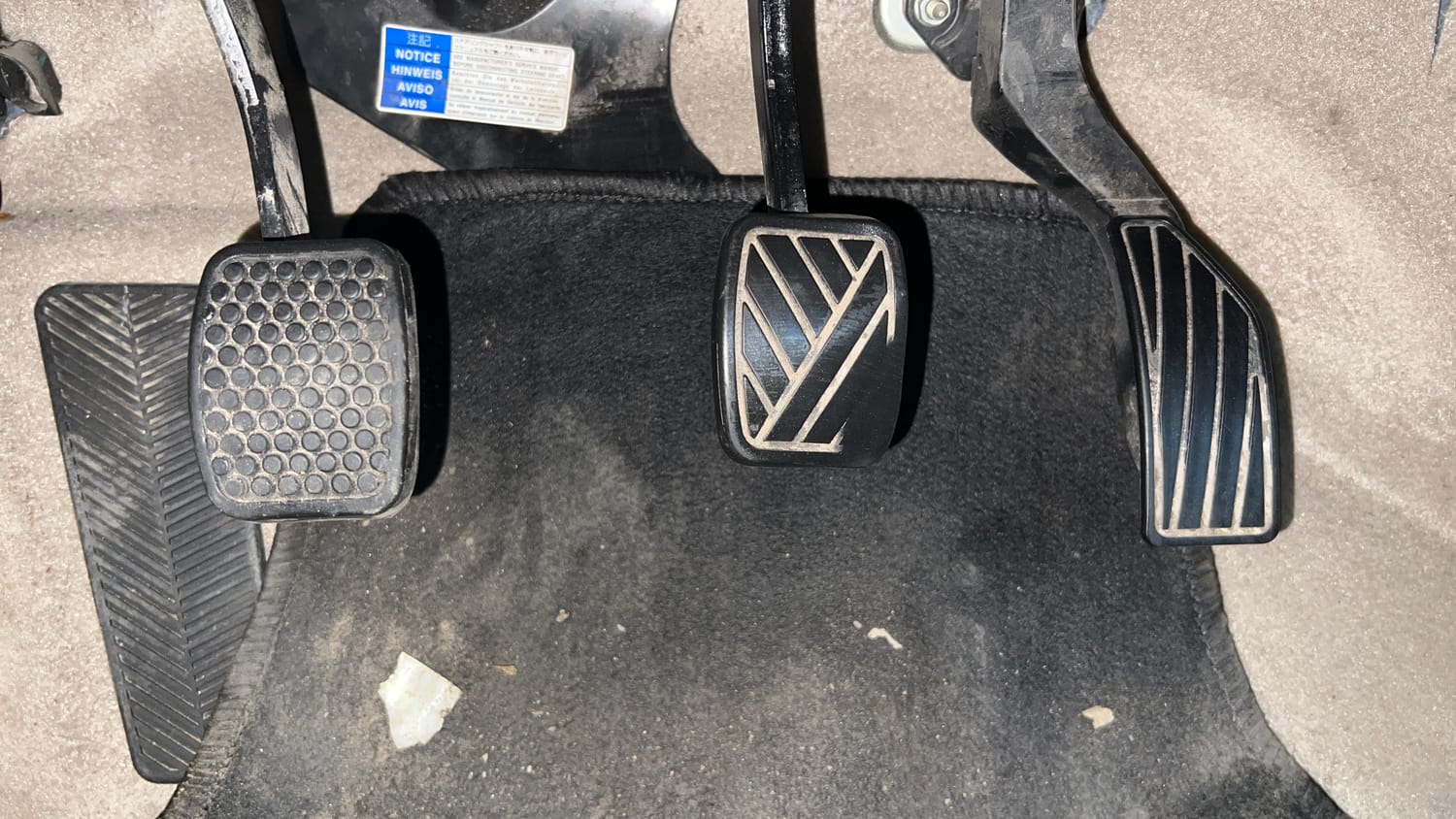 Used 2022 Maruti Suzuki Ciaz Zeta 1.5 Petrol Manual interior PEDALS VIEW