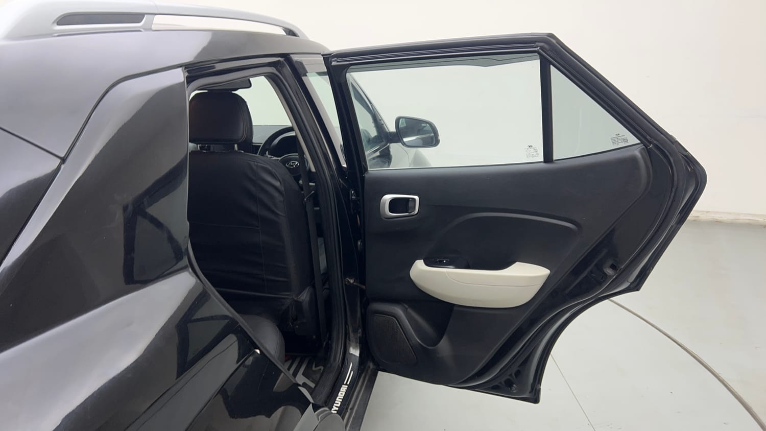 Used 2022 Hyundai Venue SX 1.2 Petrol Petrol Manual interior RIGHT REAR DOOR OPEN VIEW