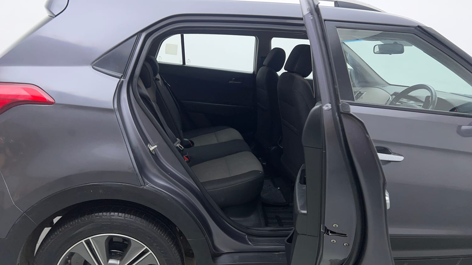 Used 2017 Hyundai Creta SX Plus 1.6 AT Petrol Petrol Automatic interior RIGHT SIDE REAR DOOR CABIN VIEW