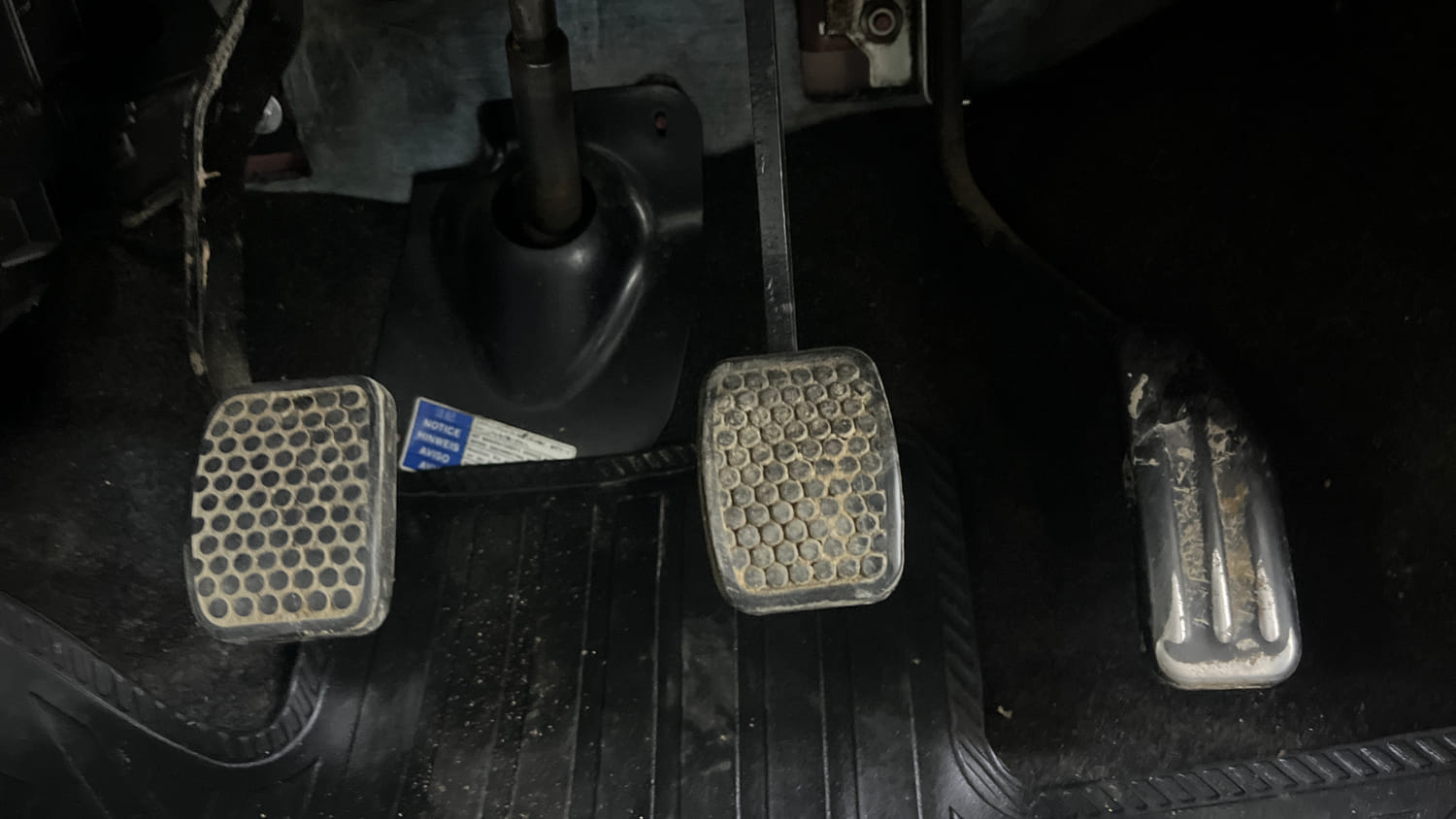Used 2015 Maruti Suzuki Alto 800 Lxi Petrol Manual interior PEDALS VIEW