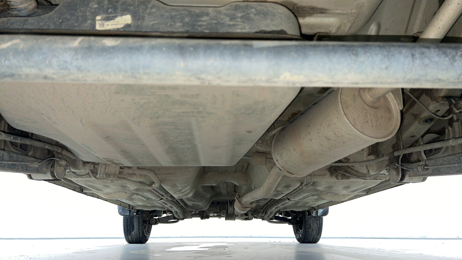 Used 2021 Maruti Suzuki Alto 800 VXi Petrol Manual extra REAR UNDERBODY VIEW (TAKEN FROM REAR)