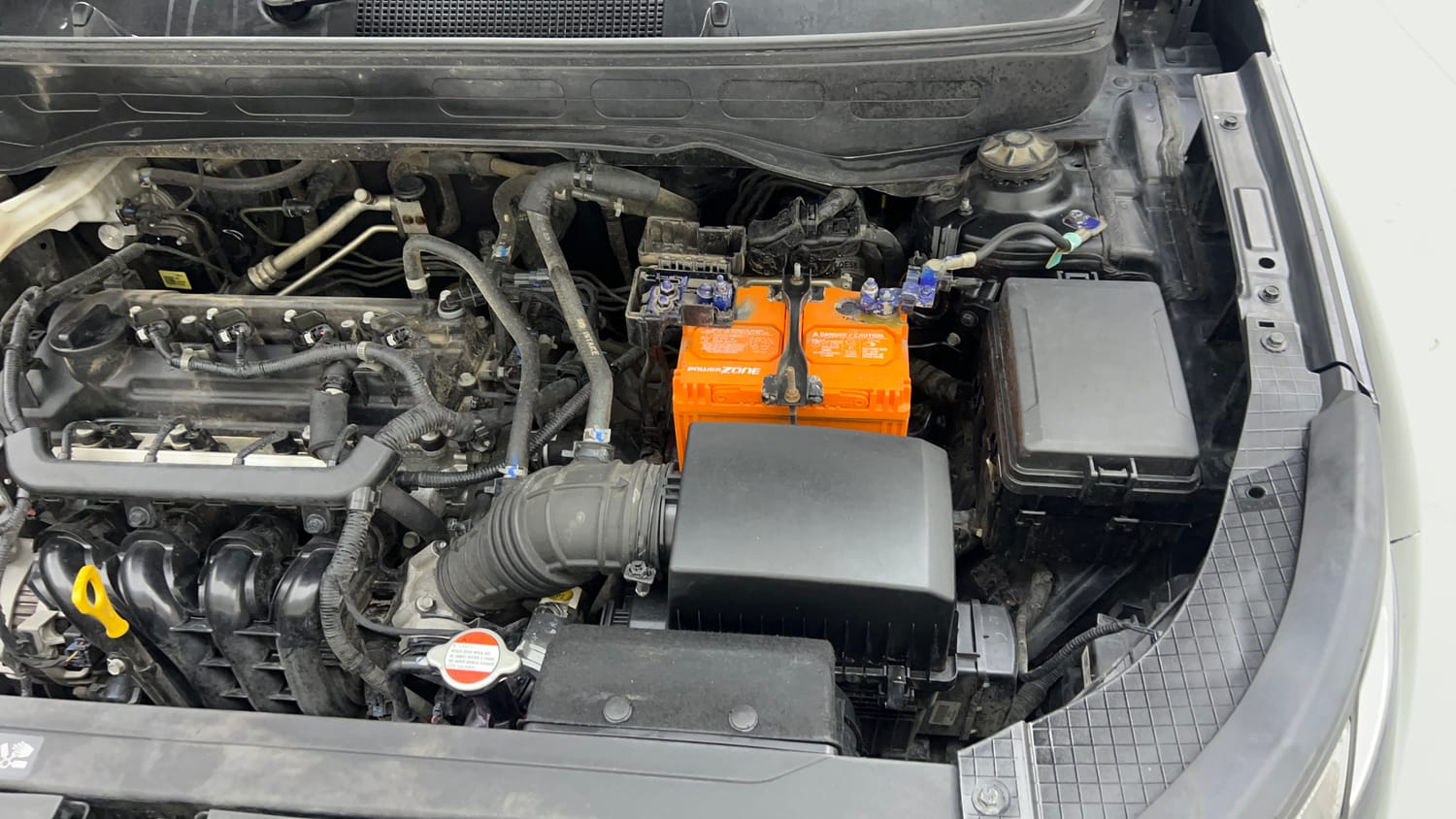 Used 2022 Hyundai Venue SX 1.2 Petrol Petrol Manual engine ENGINE LEFT SIDE VIEW
