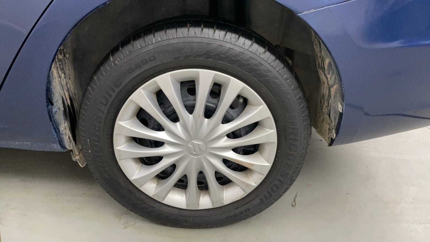 Used 2018 Maruti Suzuki Ciaz Sigma 1.4 MT Petrol Manual tyres LEFT REAR TYRE RIM VIEW