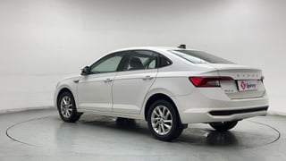 Used 2022 Skoda Slavia Ambition 1.0L TSI MT Petrol Manual exterior LEFT REAR CORNER VIEW