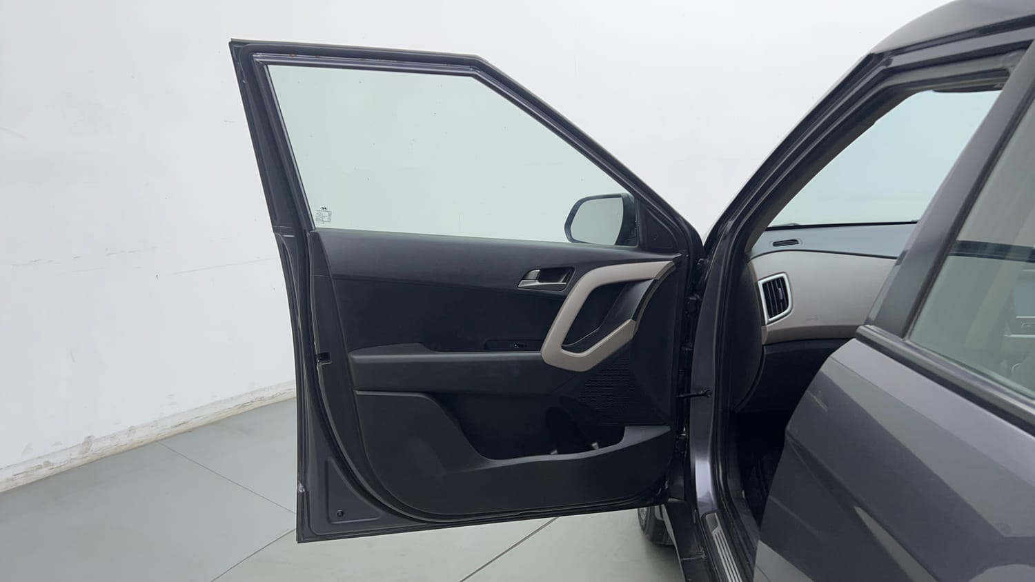 Used 2017 Hyundai Creta SX Plus 1.6 AT Petrol Petrol Automatic interior LEFT FRONT DOOR OPEN VIEW