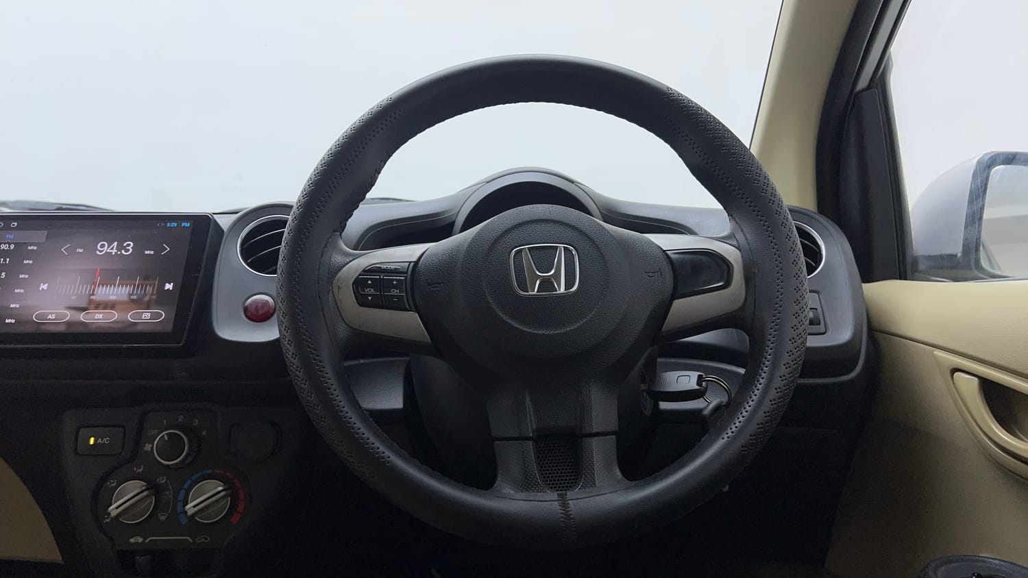 Used 2015 Honda Amaze 1.2 S i-VTEC Petrol Manual interior STEERING VIEW