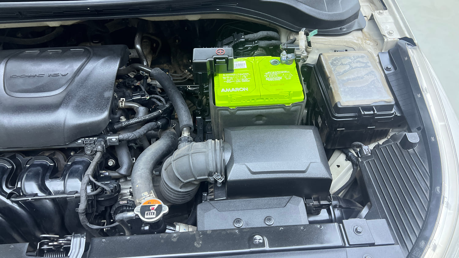 Used 2018 Hyundai Verna SX (O)1.6 VTVT Petrol Manual engine ENGINE LEFT SIDE VIEW