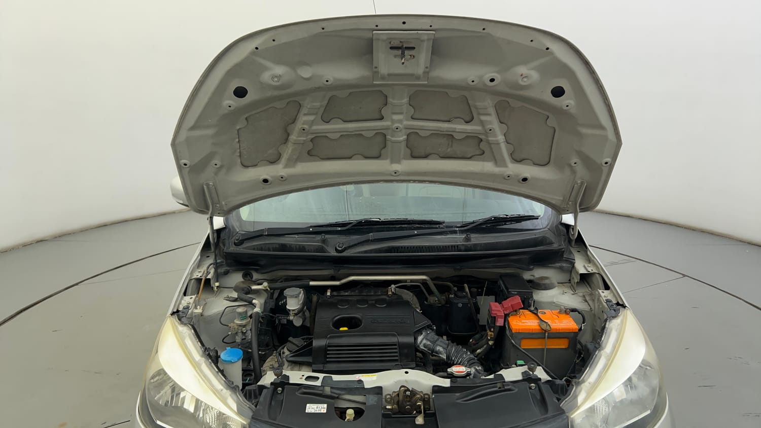 Used 2017 Maruti Suzuki Celerio ZXi Petrol Manual engine ENGINE & BONNET OPEN FRONT VIEW