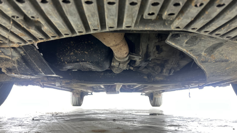 Used 2018 Maruti Suzuki Ciaz Delta 1.3 Hybrid Diesel Manual extra FRONT LEFT UNDERBODY VIEW