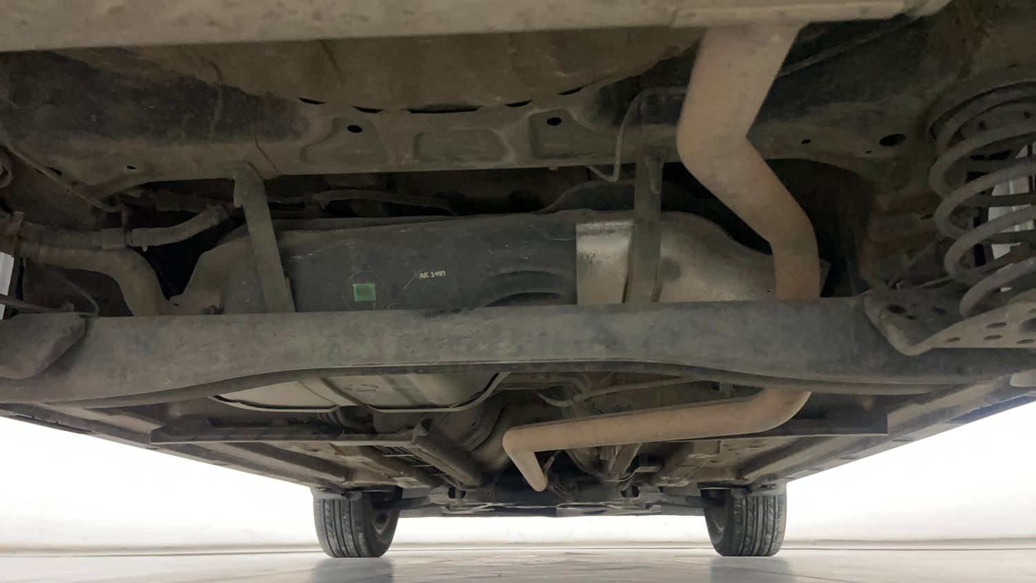 Used 2020 Kia Seltos GTX Plus AT 1.5 Diesel Diesel Automatic extra REAR UNDERBODY VIEW (TAKEN FROM REAR)