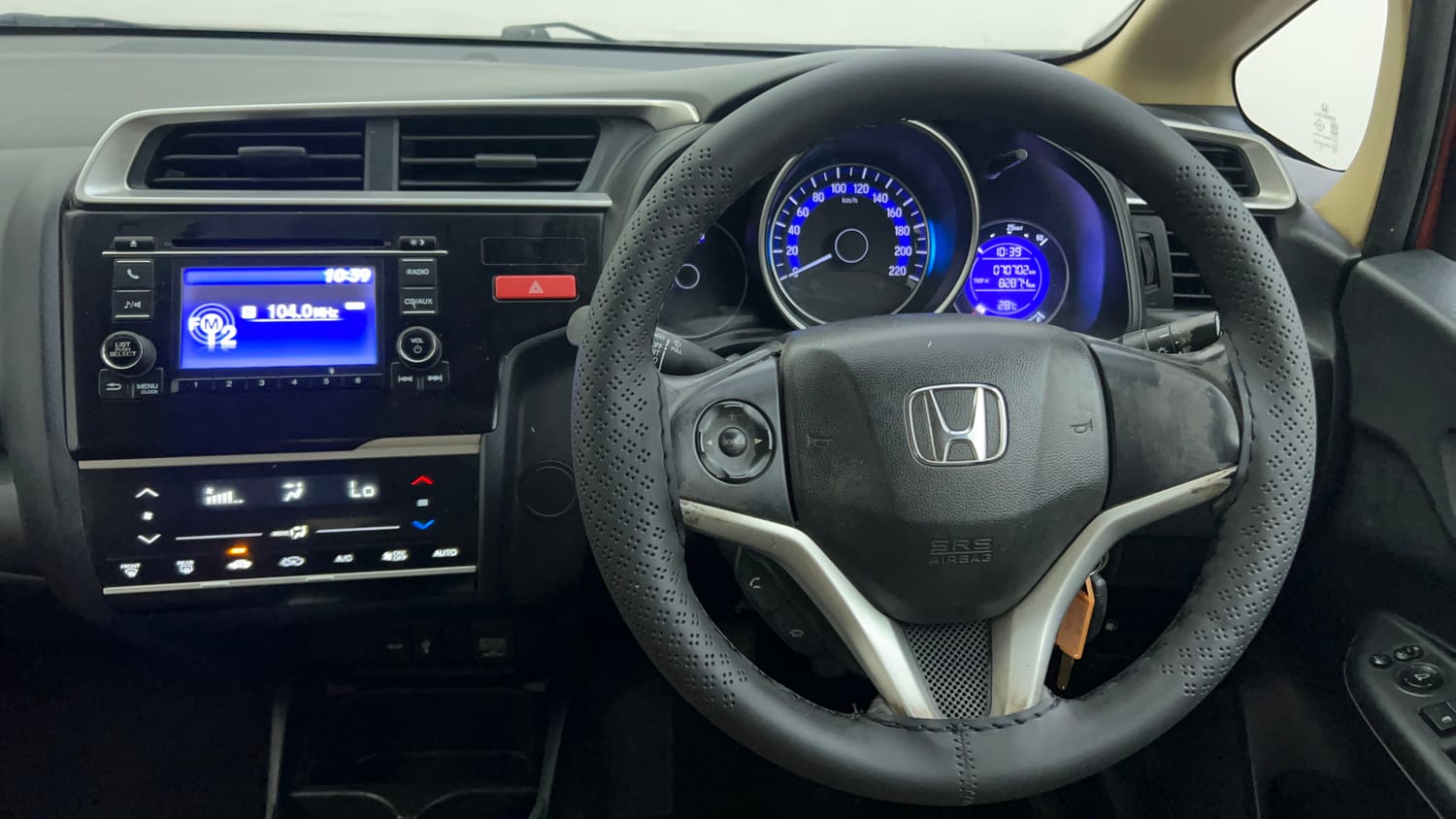 Used 2015 Honda Jazz V Petrol Petrol Manual interior STEERING VIEW