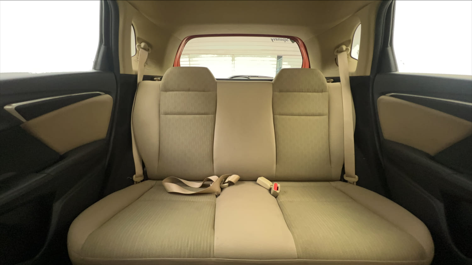 Used 2015 Honda Jazz V Petrol Petrol Manual interior REAR SEAT CONDITION VIEW