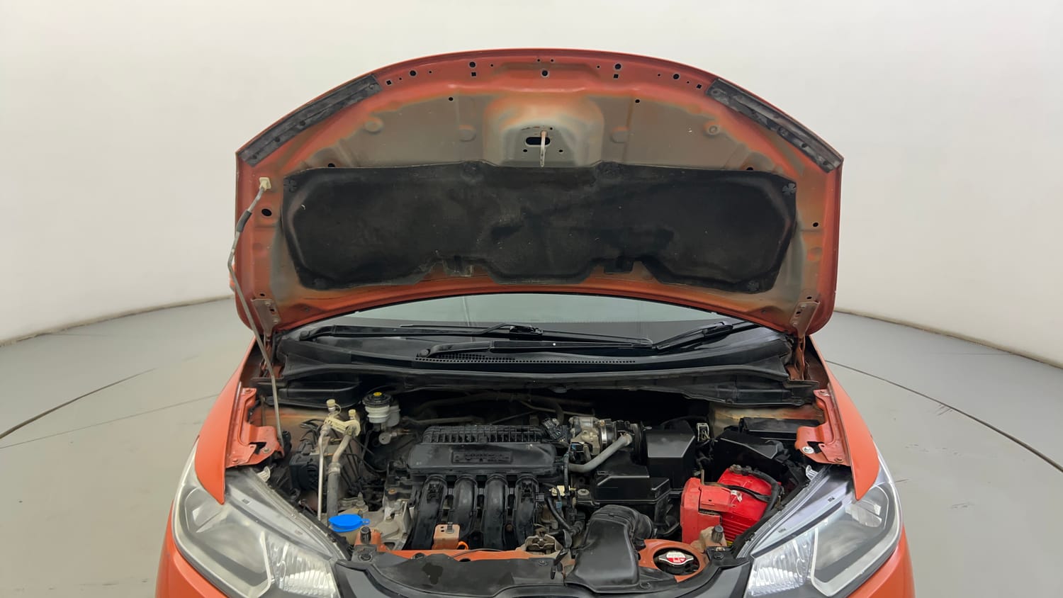 Used 2015 Honda Jazz V Petrol Petrol Manual engine ENGINE & BONNET OPEN FRONT VIEW