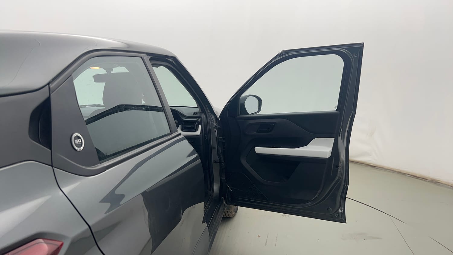 Used 2024 Tata Punch Pure MT Petrol Manual interior RIGHT FRONT DOOR OPEN VIEW