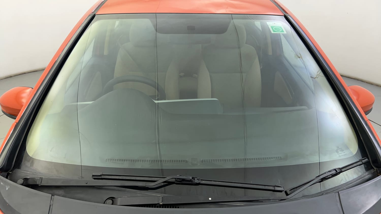 Used 2015 Honda Jazz V Petrol Petrol Manual exterior FRONT WINDSHIELD VIEW