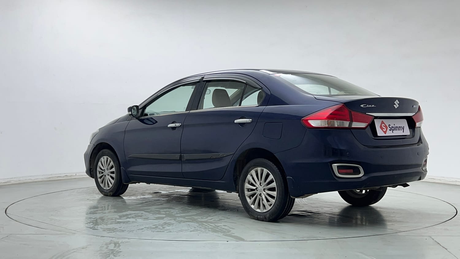 Used 2022 Maruti Suzuki Ciaz Zeta 1.5 Petrol Manual exterior LEFT REAR CORNER VIEW
