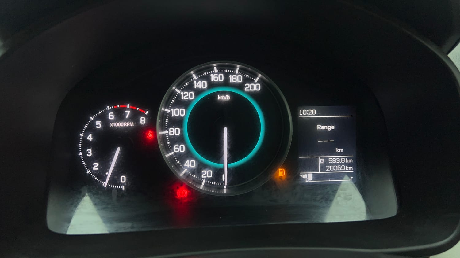 Used 2017 Maruti Suzuki Ignis Delta 1.2 MT Petrol Manual interior CLUSTERMETER VIEW