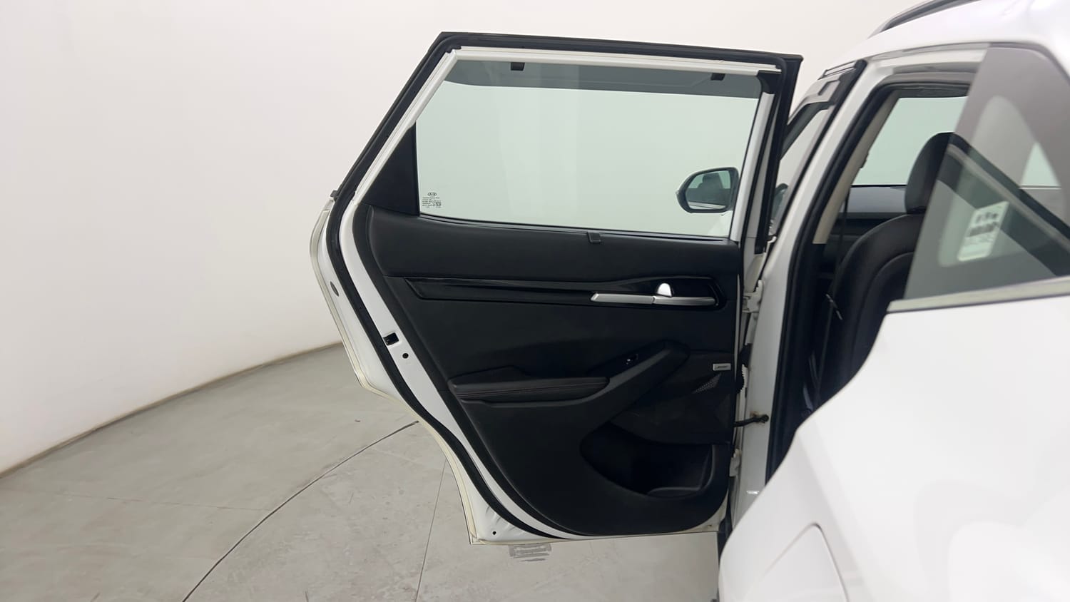 Used 2020 Kia Seltos GTX Plus AT 1.5 Diesel Diesel Automatic interior LEFT REAR DOOR OPEN VIEW