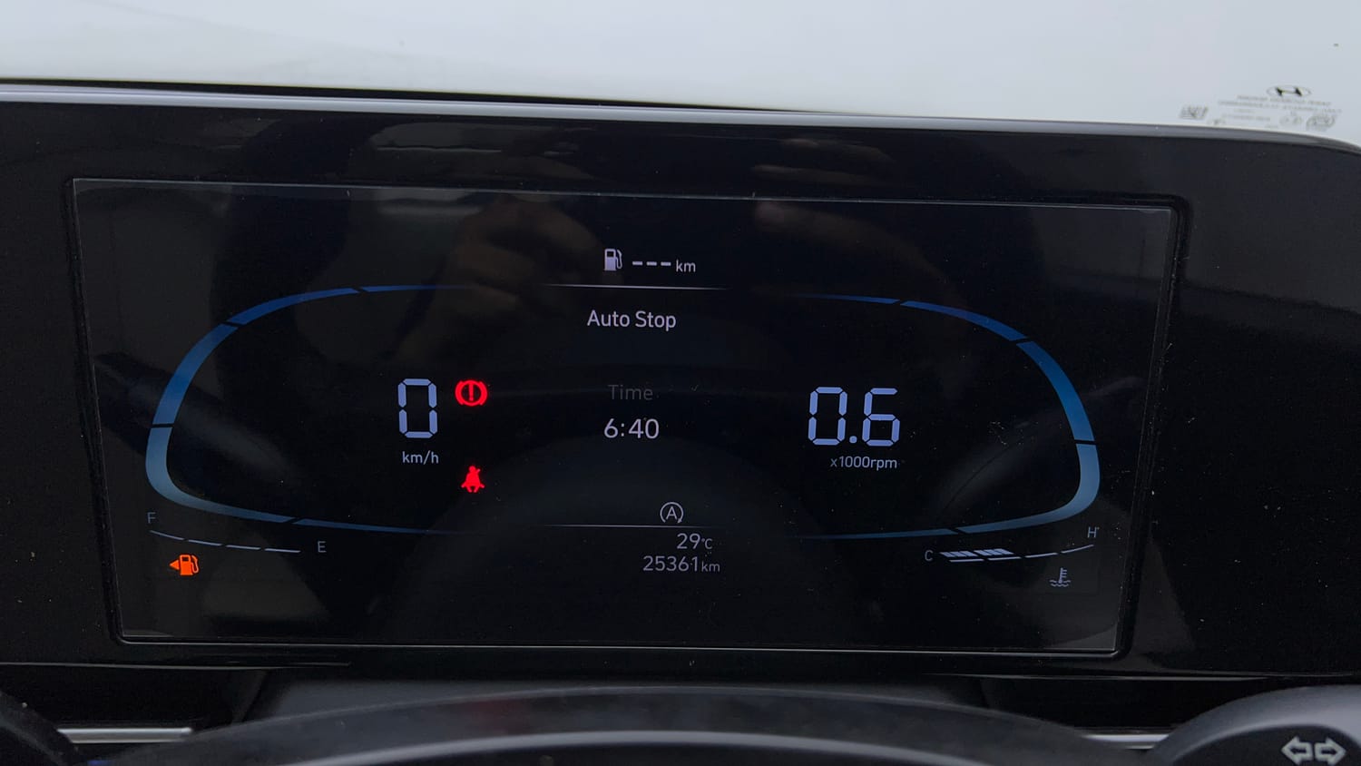 Used 2024 Hyundai Verna SX (O)1.5 Petrol MT Petrol Manual interior CLUSTERMETER VIEW