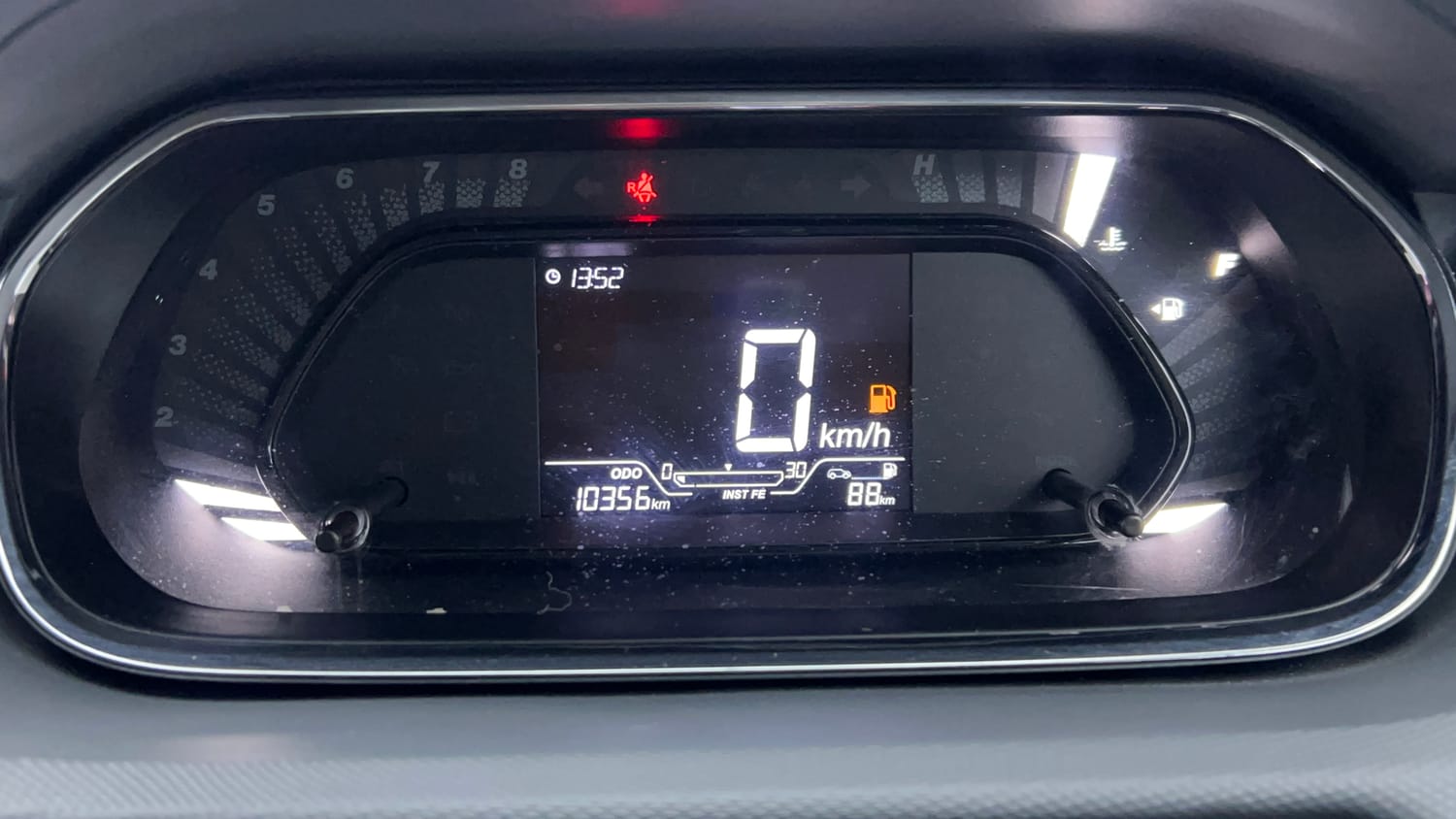 Used 2025 Tata Tiago XT Petrol Manual interior CLUSTERMETER VIEW