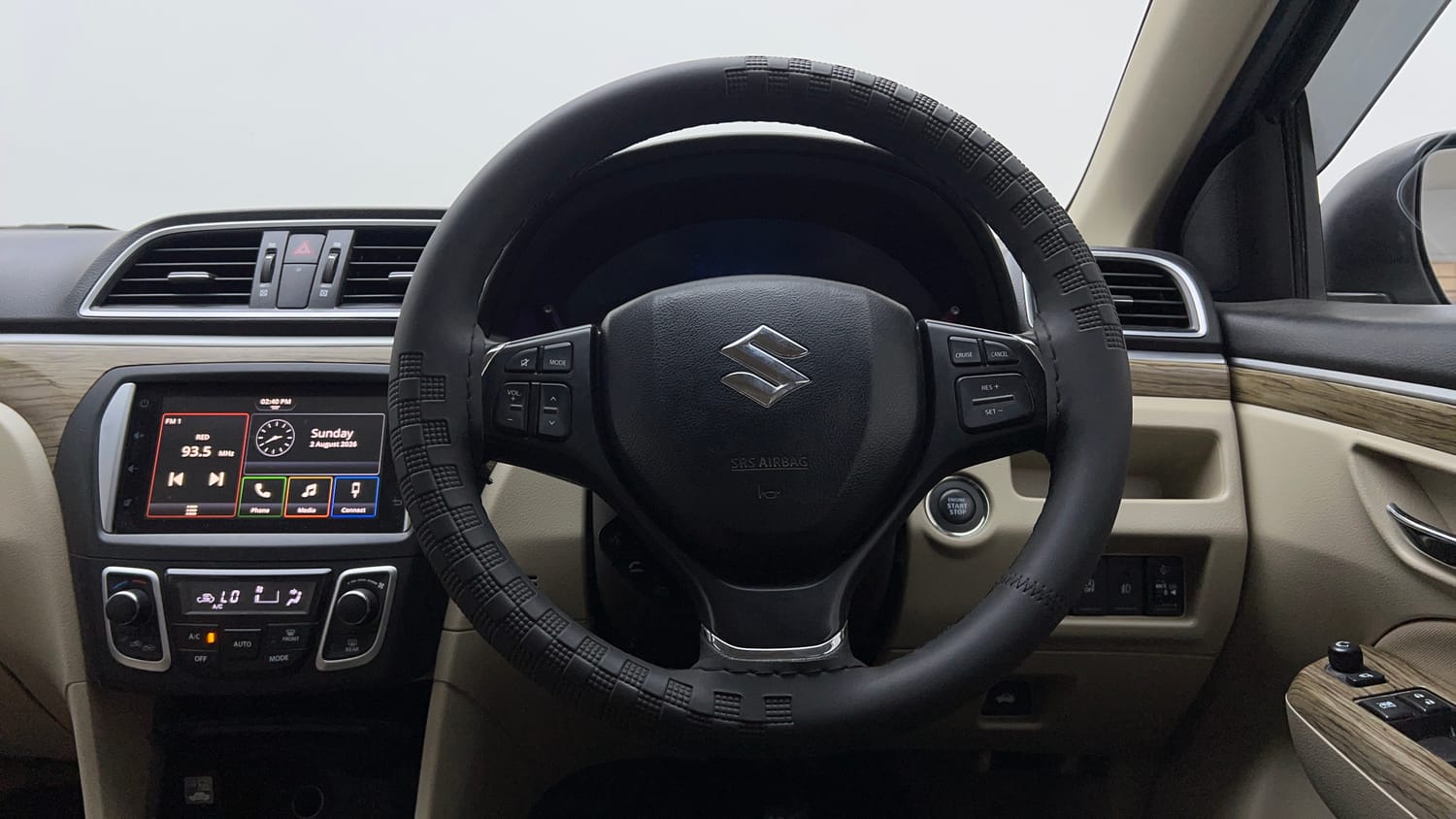 Used 2022 Maruti Suzuki Ciaz Zeta 1.5 Petrol Manual interior STEERING VIEW