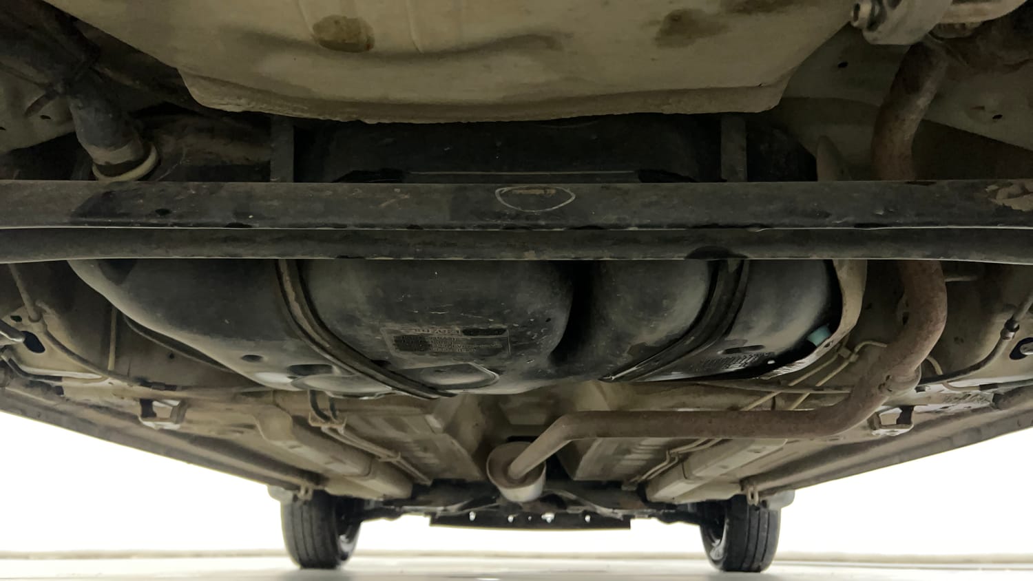 Used 2017 Maruti Suzuki Celerio ZXi Petrol Manual extra REAR UNDERBODY VIEW (TAKEN FROM REAR)
