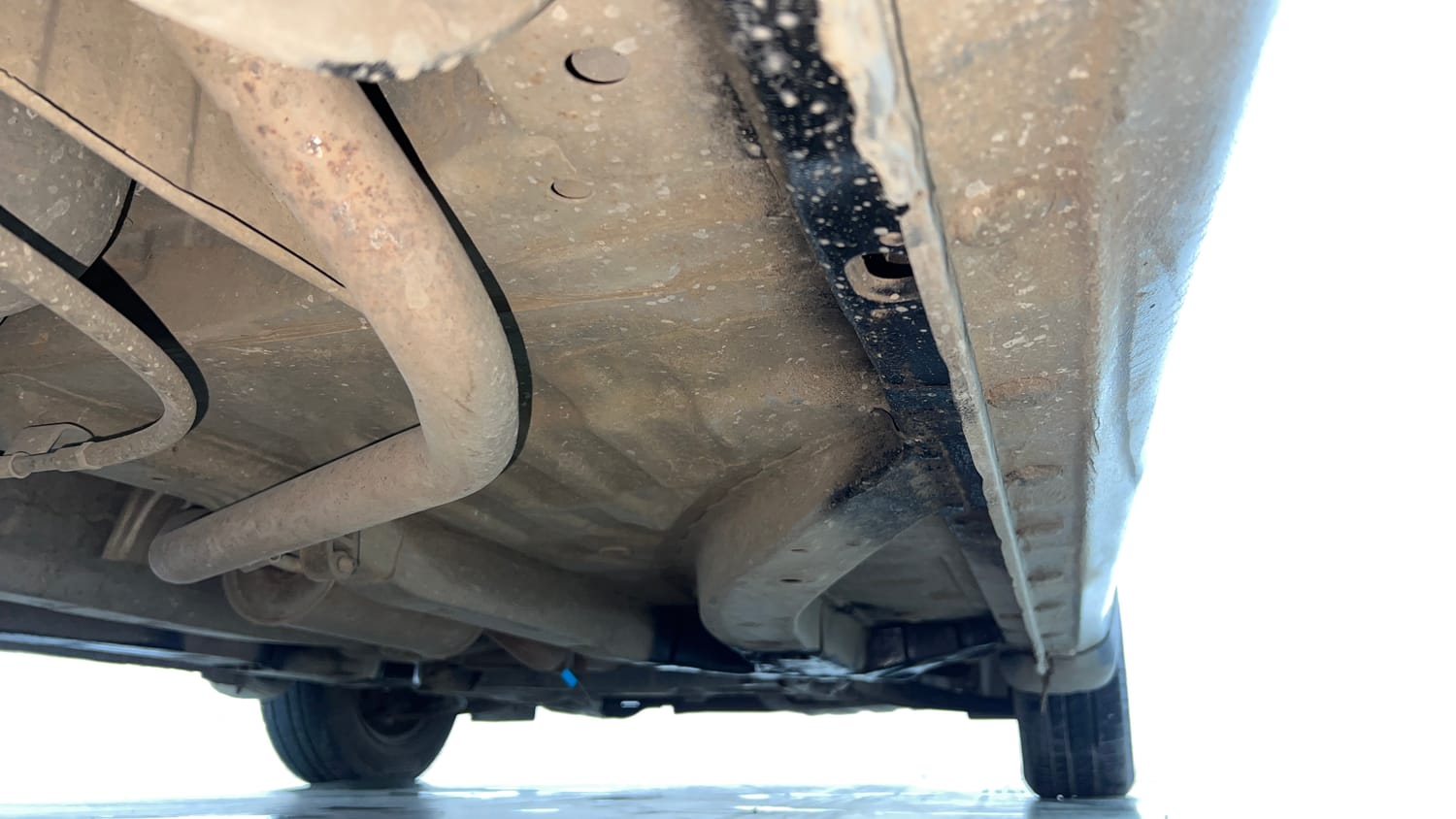 Used 2015 Honda Amaze 1.2 S i-VTEC Petrol Manual extra REAR RIGHT UNDERBODY VIEW