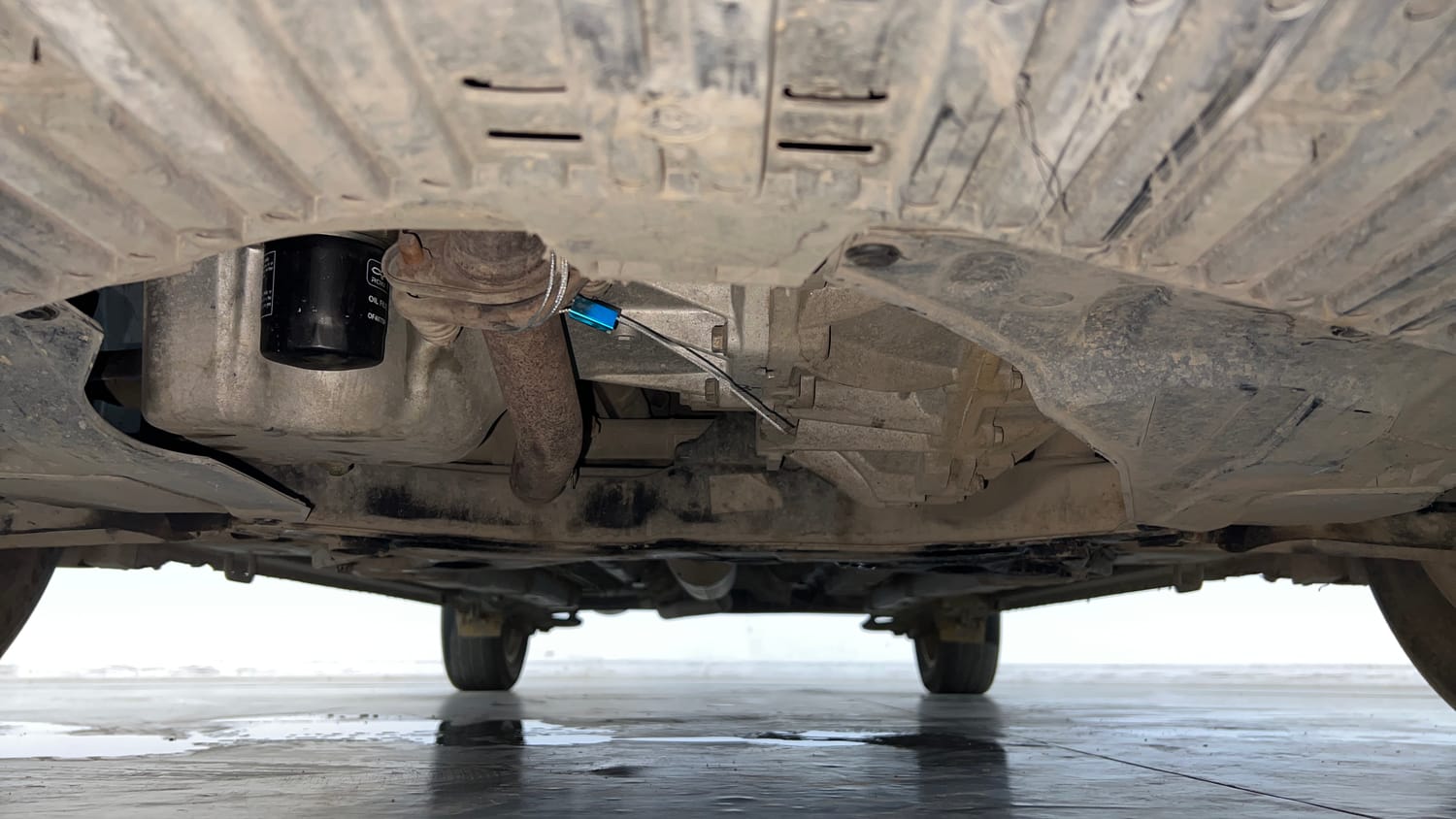 Used 2022 Maruti Suzuki Ciaz Zeta 1.5 Petrol Manual extra FRONT LEFT UNDERBODY VIEW
