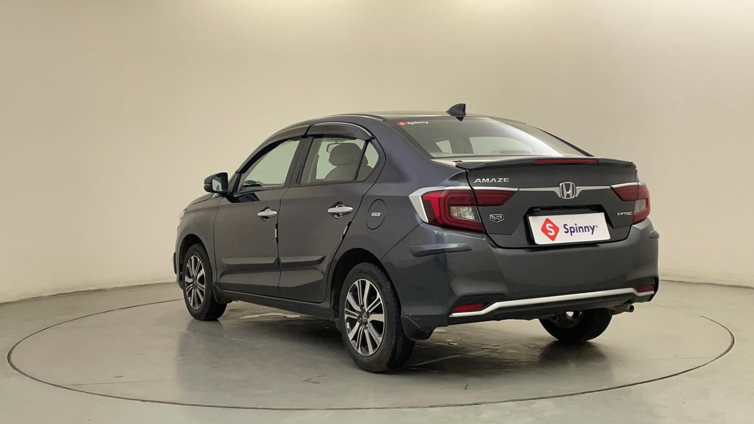 Used 2023 Honda Amaze VX 1.2 Petrol CVT Petrol Automatic exterior LEFT REAR CORNER VIEW