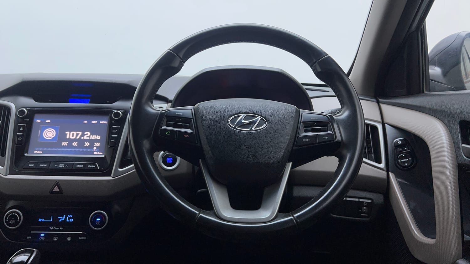 Used 2017 Hyundai Creta SX Plus 1.6 AT Petrol Petrol Automatic interior STEERING VIEW