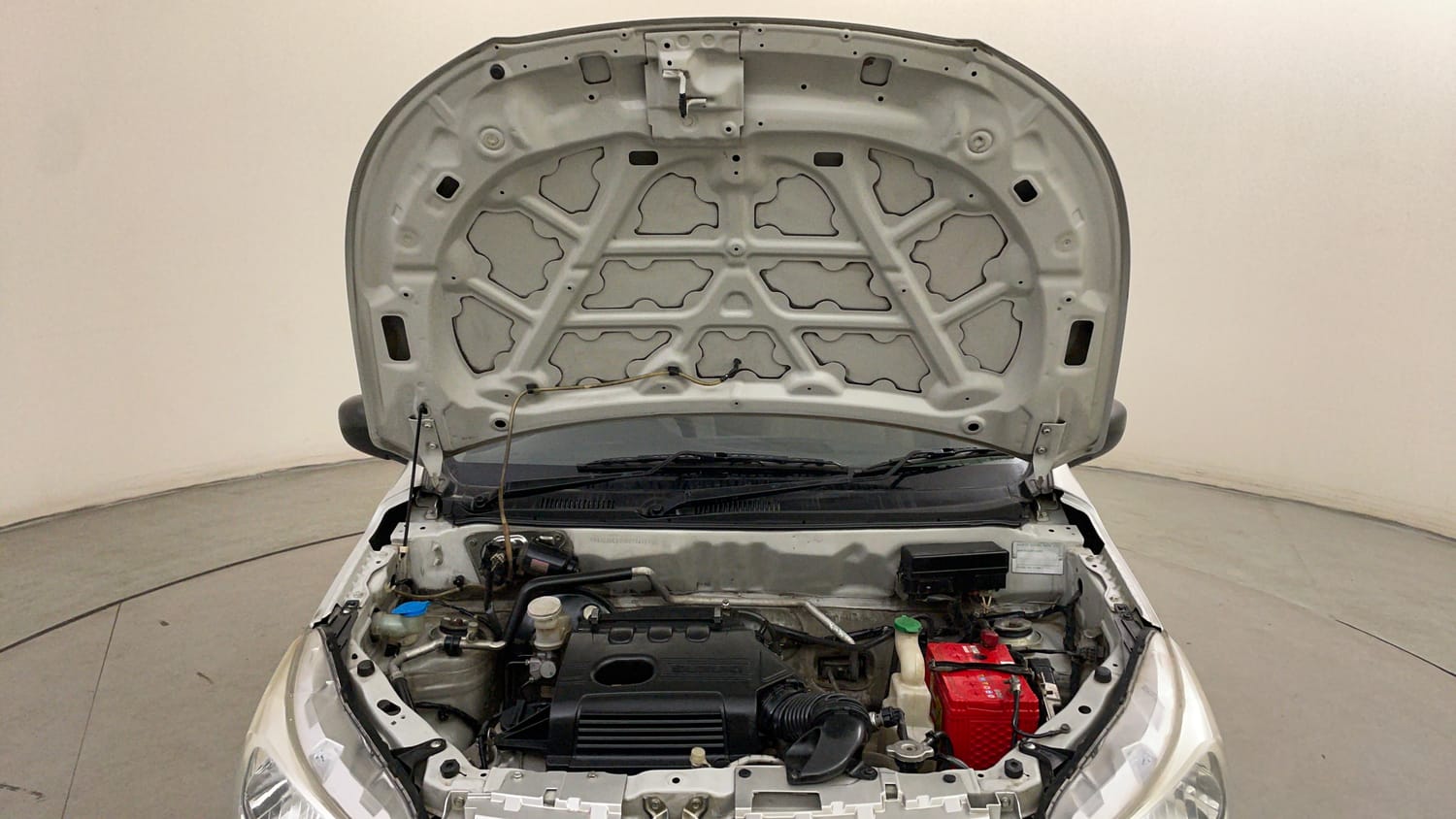 Used 2016 Maruti Suzuki Alto K10 VXi AMT Petrol Automatic engine ENGINE & BONNET OPEN FRONT VIEW