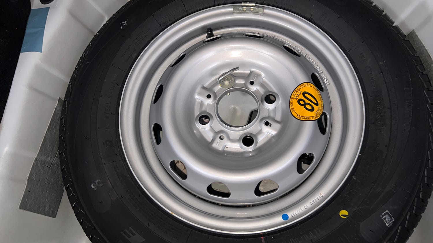 Used 2025 Tata Tiago XT Petrol Manual tyres SPARE TYRE VIEW