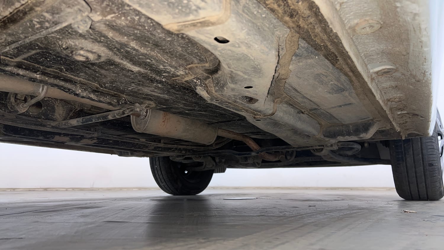 Used 2025 Tata Tiago XT Petrol Manual extra REAR RIGHT UNDERBODY VIEW