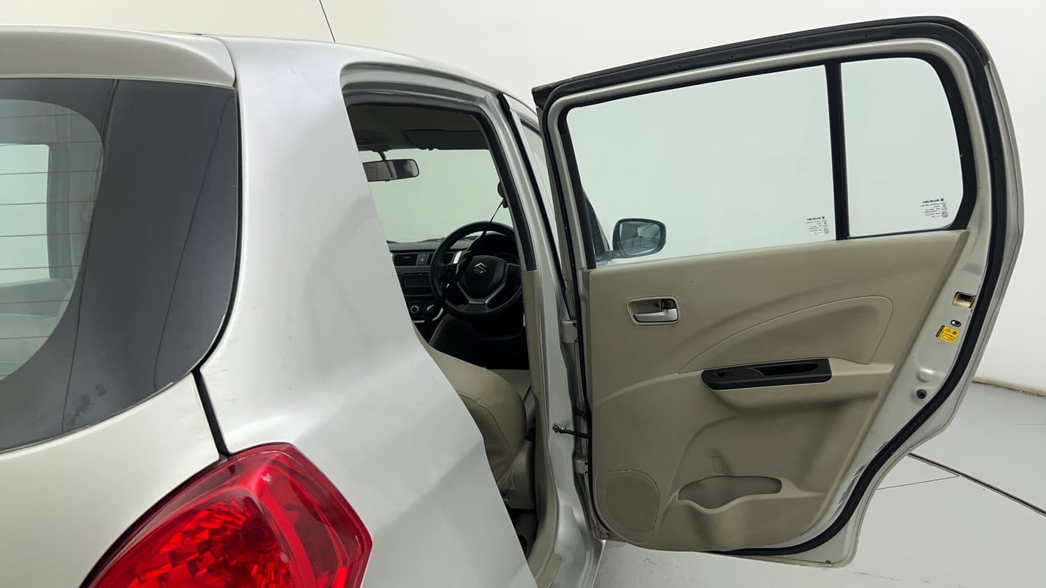 Used 2017 Maruti Suzuki Celerio ZXi Petrol Manual interior RIGHT REAR DOOR OPEN VIEW