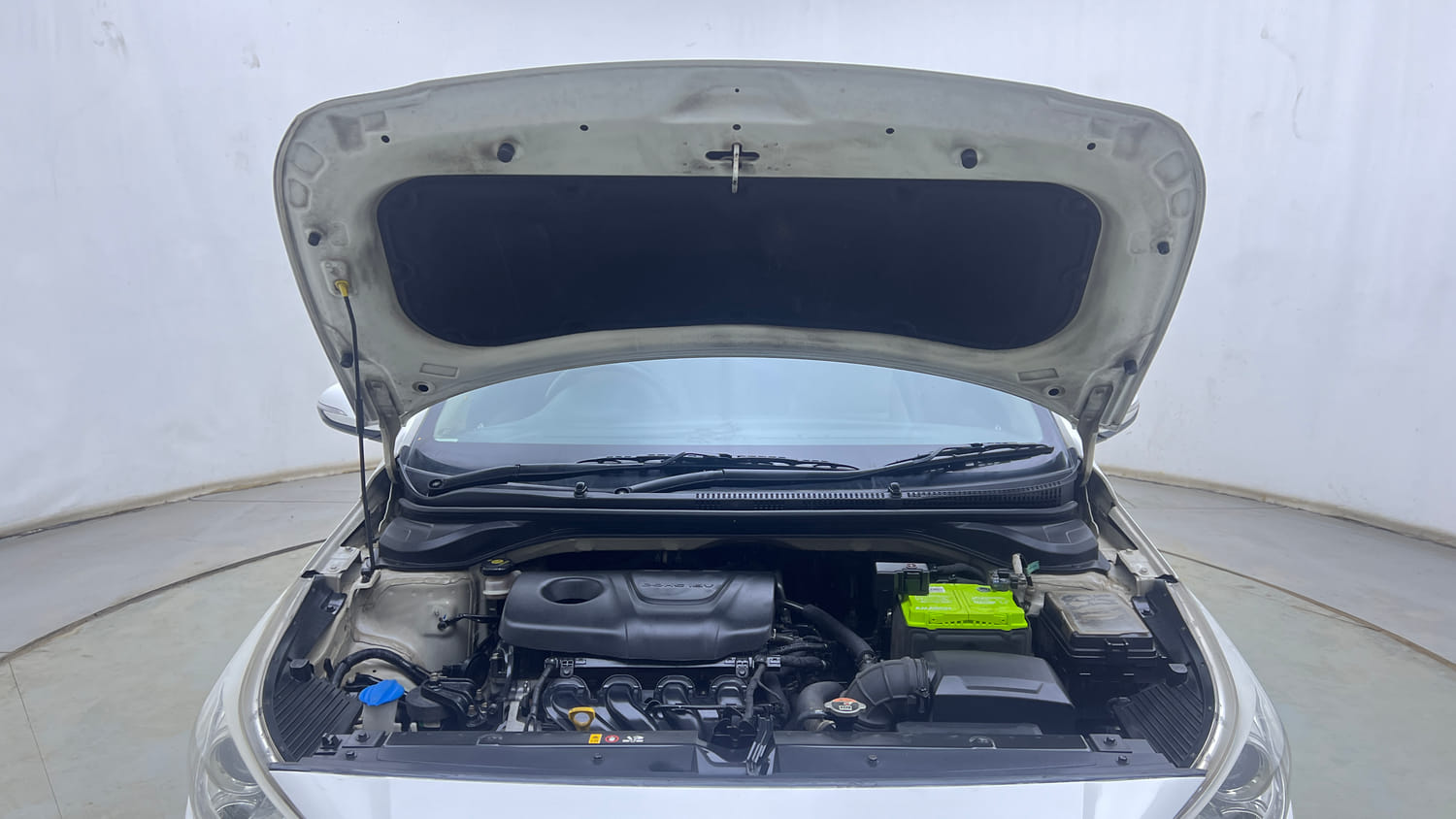 Used 2018 Hyundai Verna SX (O)1.6 VTVT Petrol Manual engine ENGINE & BONNET OPEN FRONT VIEW