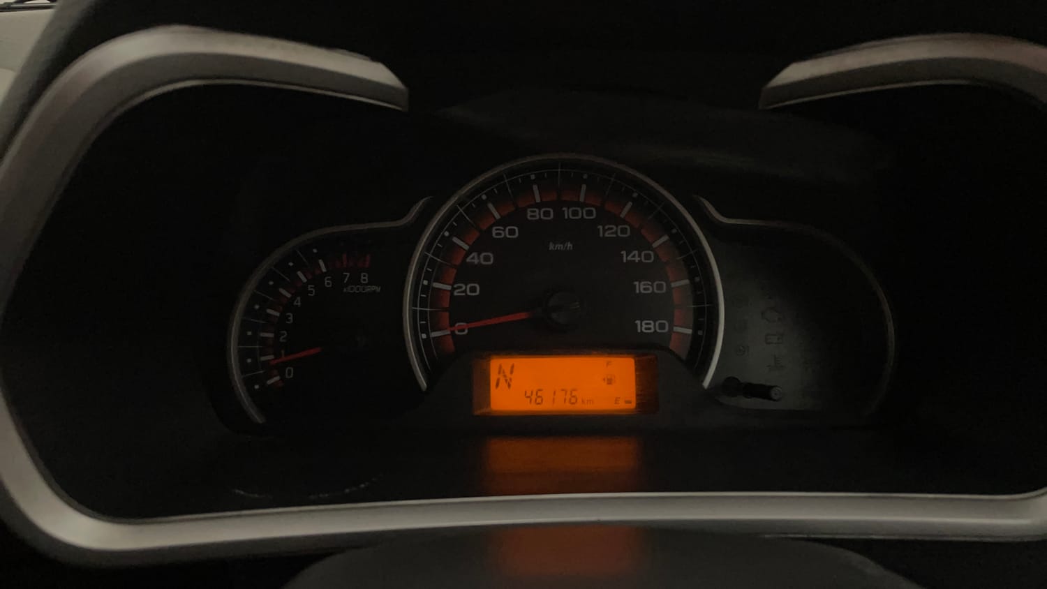 Used 2016 Maruti Suzuki Alto K10 VXi AMT Petrol Automatic interior CLUSTERMETER VIEW