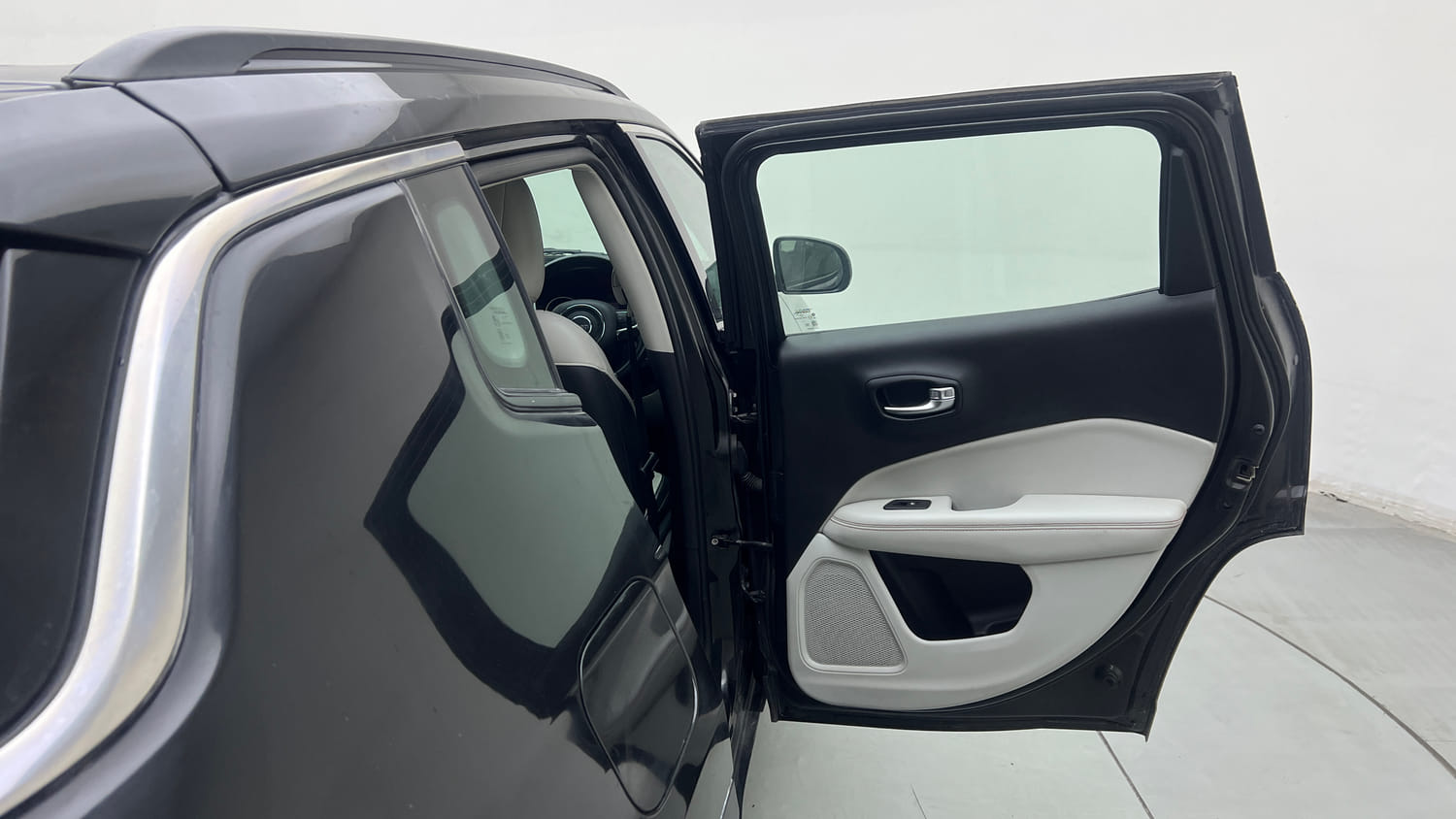 Used 2018 Jeep Compass Limited 1.4 Petrol AT Petrol Automatic interior RIGHT REAR DOOR OPEN VIEW