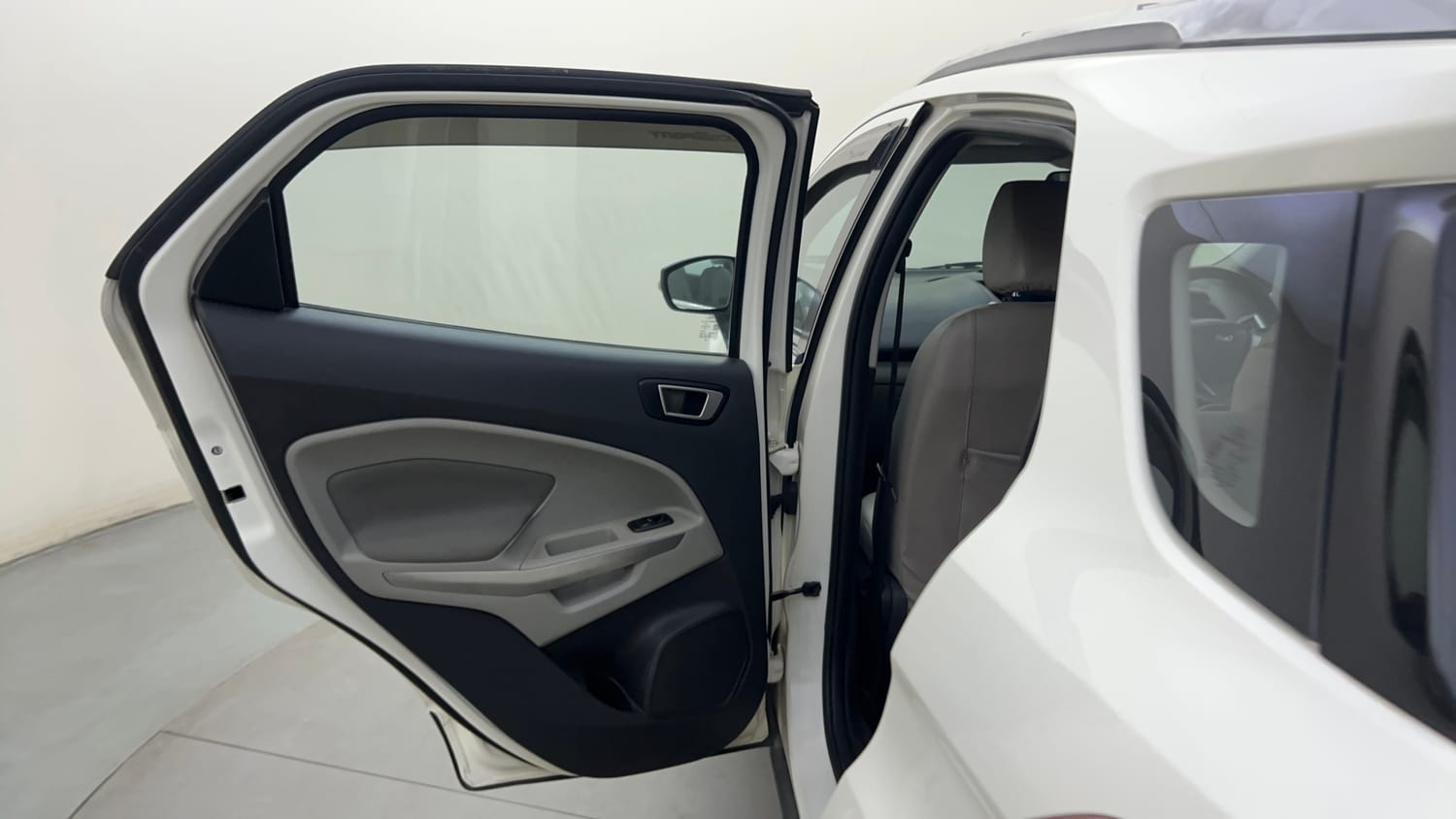 Used 2015 Ford EcoSport Titanium 1.5 TDCi Diesel Manual interior LEFT REAR DOOR OPEN VIEW