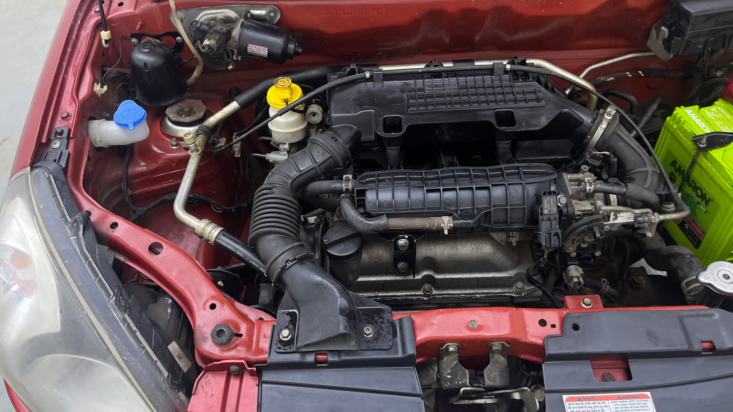 Used 2015 Maruti Suzuki Alto 800 Lxi Petrol Manual engine ENGINE RIGHT SIDE VIEW