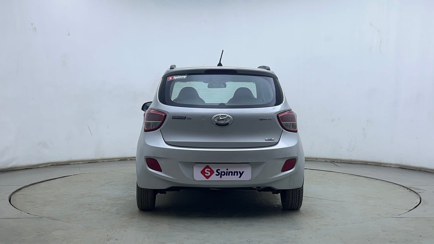 Used 2016 Hyundai Grand i10 Sportz 1.2 Kappa VTVT Petrol Manual exterior BACK VIEW