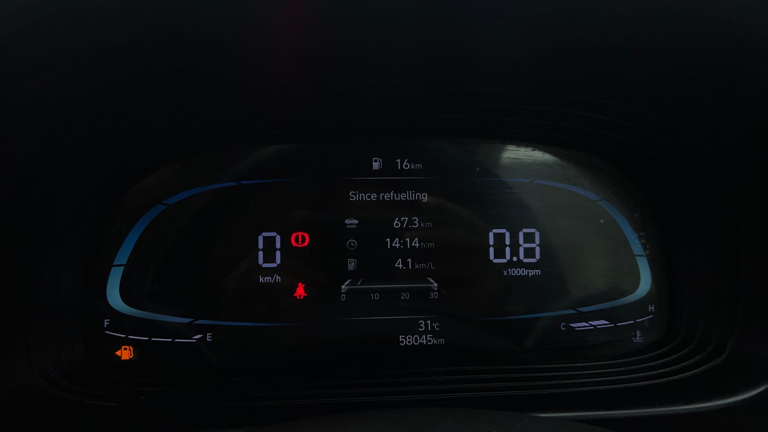 Used 2022 Hyundai Venue SX 1.2 Petrol Petrol Manual interior CLUSTERMETER VIEW